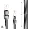 Flextron Gas Line Hose 3/8'' O.D. x 24'' Length 1/2" x 3/8" FIP Fittings, Stainless Steel Flexible Connector FTGC-SS14-24E - alternate 4